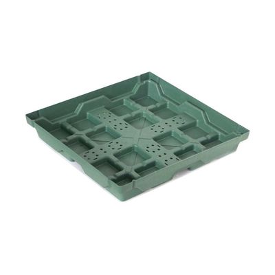Materiale PP Vaso da giardino decorativo per la produzione di vassoi modulari per tetti verdi