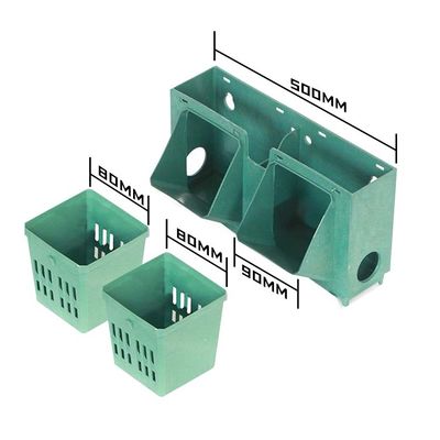 Sistema idroponico verticale di irrigazione artificiale di pareti verdi per progetti di verde