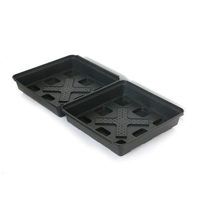 Piantino quadrato Hdpe pianta vassoio tetto terrazzo giardino piantino per piante per kit di moltiplicazione all'aperto