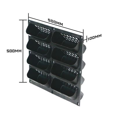 Piantatore di vasi da giardino per fiori verticali Set di kit di propagazione per la piantagione verticale quotidiana