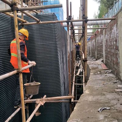 40 kg-60 kg Volume Verde tetto Hdpe Hard Composite plastica foglio di drenaggio Matta da tavolo per hotel