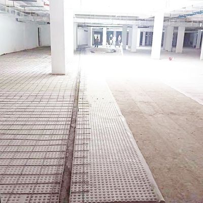 Sistema modulare di tetto verde Hdpe Dimple membrana di drenaggio mesh Mat Board