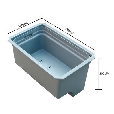Palette a parete inclusa con piantagione in PVC per finiture esterne non rivestite