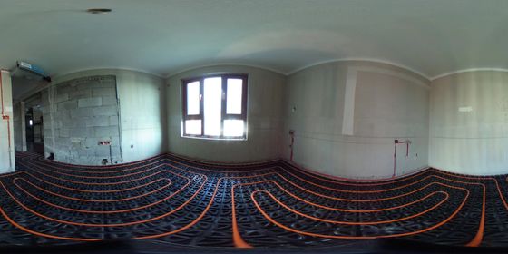 Conservazione del calore degli edifici residenziali con modulo idronico di riscaldamento ad alta resistenza in PP