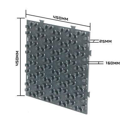 Soluzione per il riscaldamento a pavimento degli alberghi Sistema di tubi Pex/al/pex con valvola di scarico dell'acqua