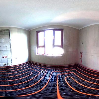 450*450*25mm Sistema di riscaldamento a pavimento per acqua calda in plastica