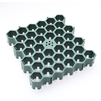 Pavimenti di plastica per parcheggio di erba e ghiaia Pavimenti di 410x410 mm Griglia permeabile per strade di accesso