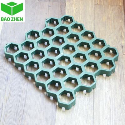 Grid di erba di plastica di design moderno per i viali rafforza il suolo e migliora l'estetica