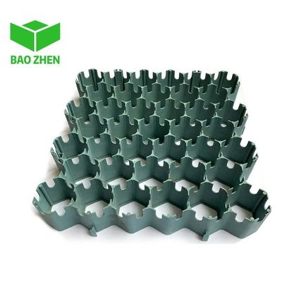 Grid di erba di plastica di design moderno per i viali rafforza il suolo e migliora l'estetica
