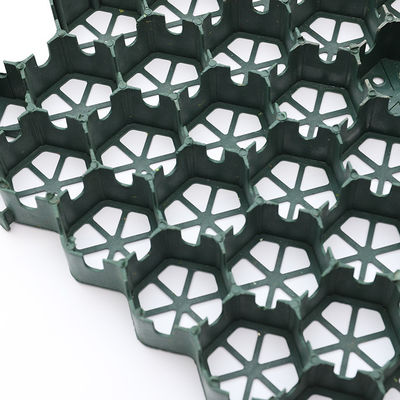 Soluzione per parcheggi alberghieri Griglia verde resistente alla ghiaia con materiale HDPE rinforzato