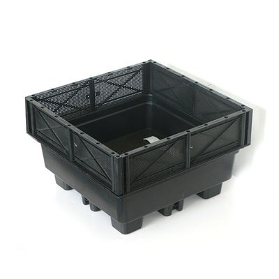 Moduli di tetto verde a forma quadrata PP Materiale plastico Giardino Piantagione facile da installare