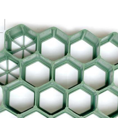 Griglie di pavimentazione permeabile in HDPE verde per l'installazione facile sul vialetto del parcheggio