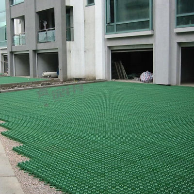 Griglie di pavimentazione permeabile in HDPE verde per l'installazione facile sul vialetto del parcheggio