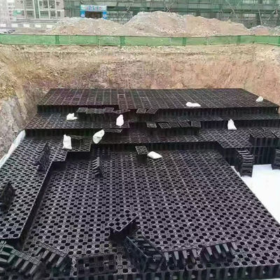 Dopo il servizio Supporto online Modulo di raccolta dell'acqua piovana HDPE per il sistema di drenaggio del prato