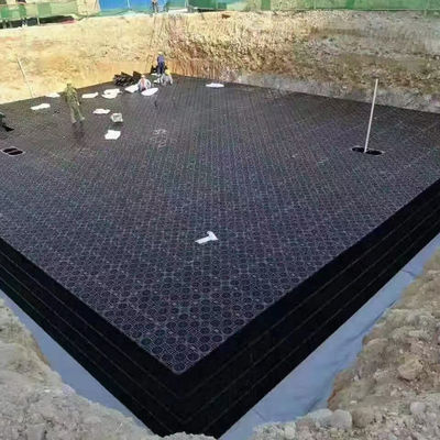 Dopo il servizio Supporto online Modulo di raccolta dell'acqua piovana HDPE per il sistema di drenaggio del prato